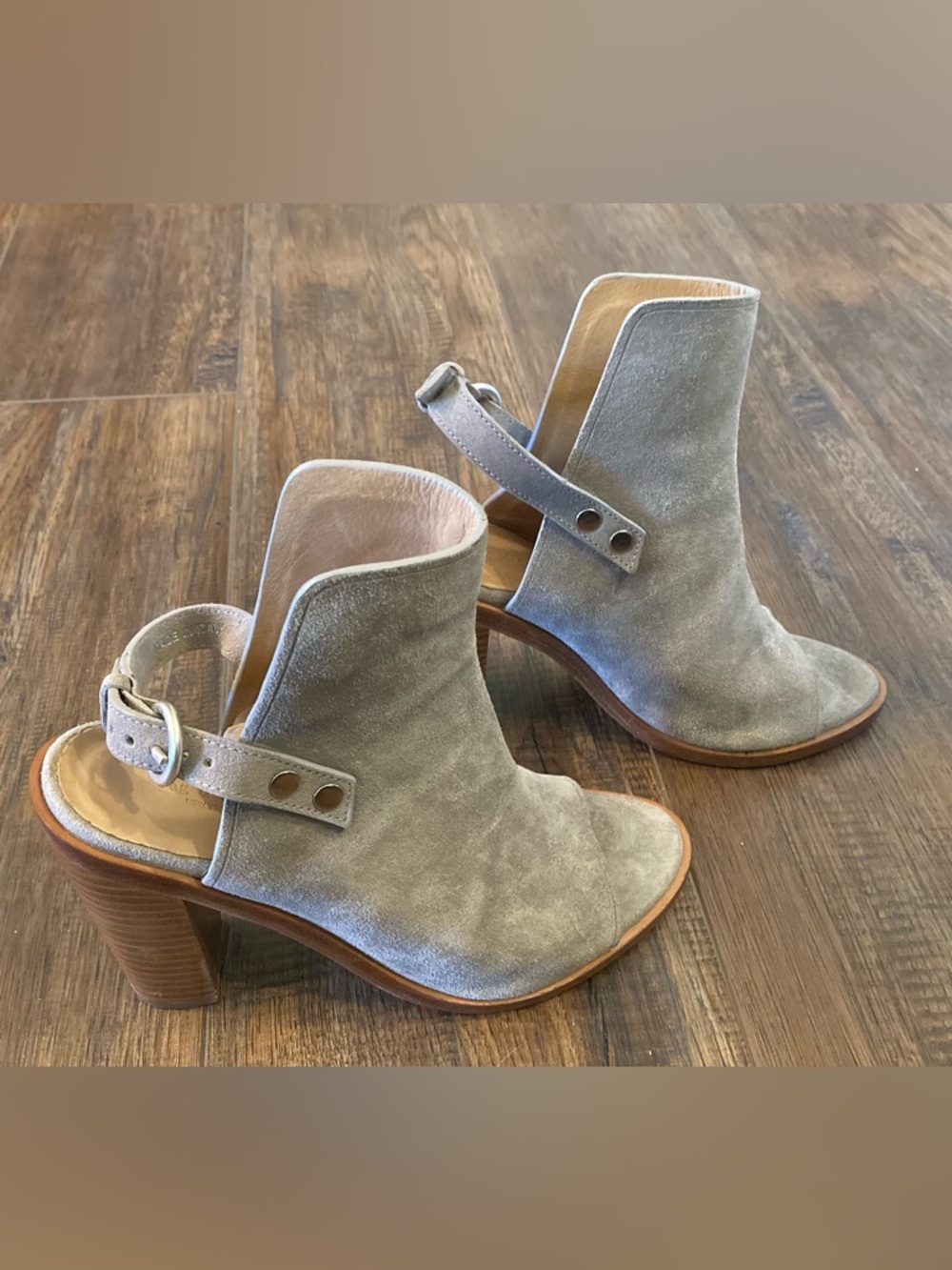 Rag & Bone Wyatt Suede Slingback Sandals